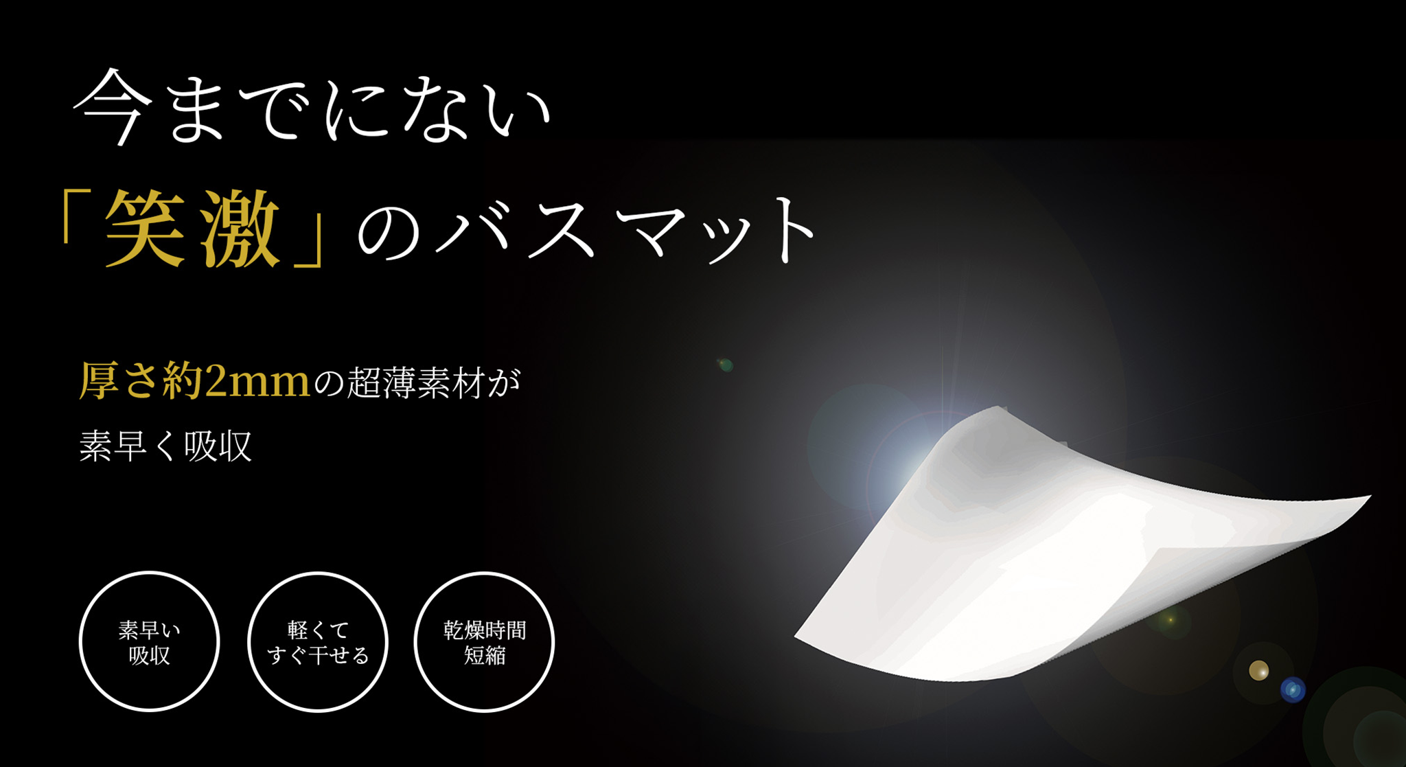 笑激SHOCK　バスマット