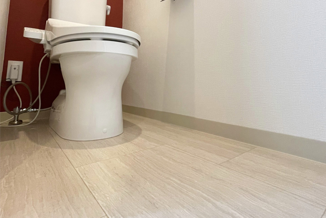 ホコリが原因？トイレのクッションフロアを重曹でキレイにする方法！